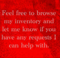 NOTICE RE: REQUESTS
