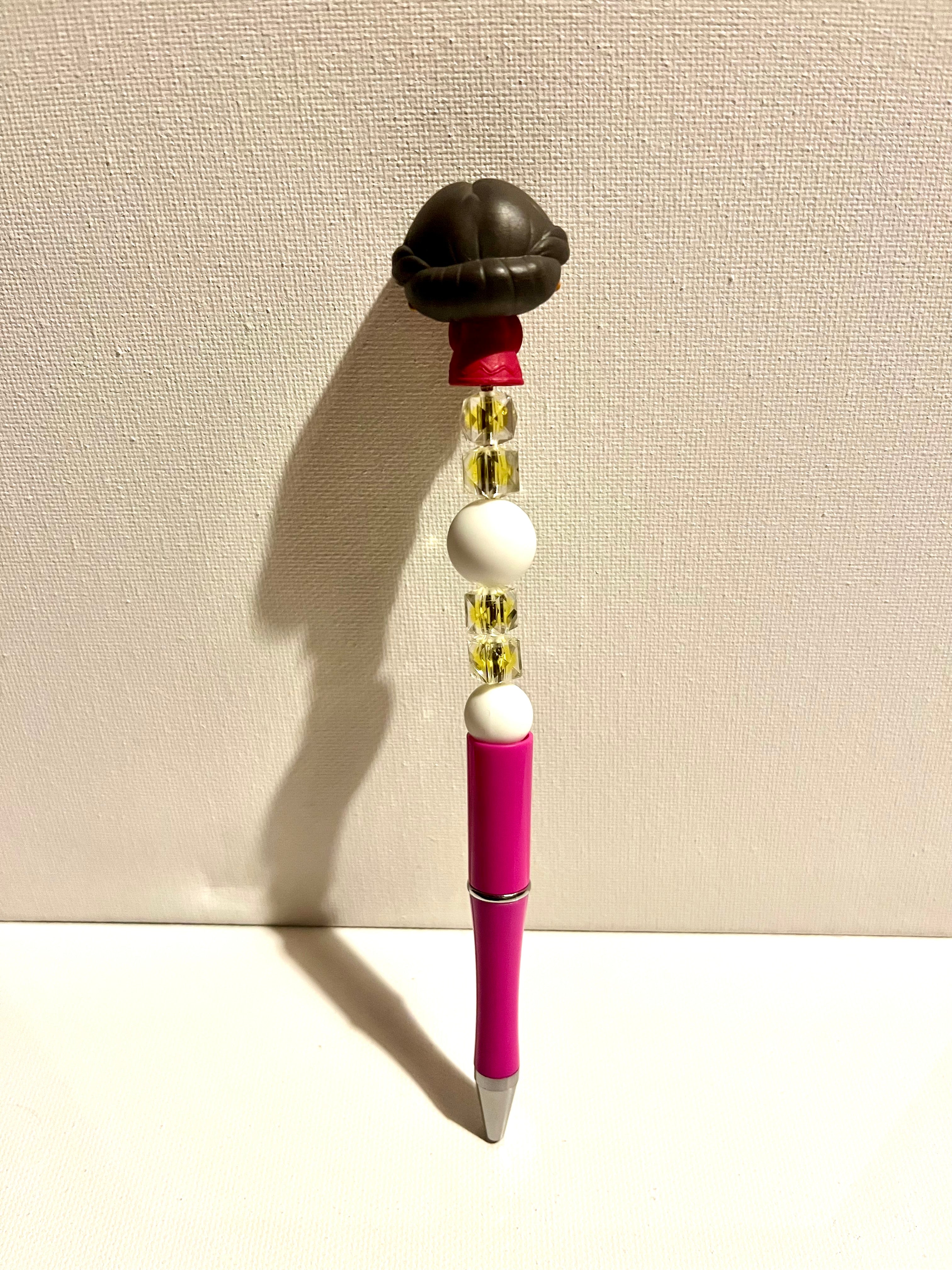 “Encanto” Alma Madrigal Character Beaded Ballpoint Pen