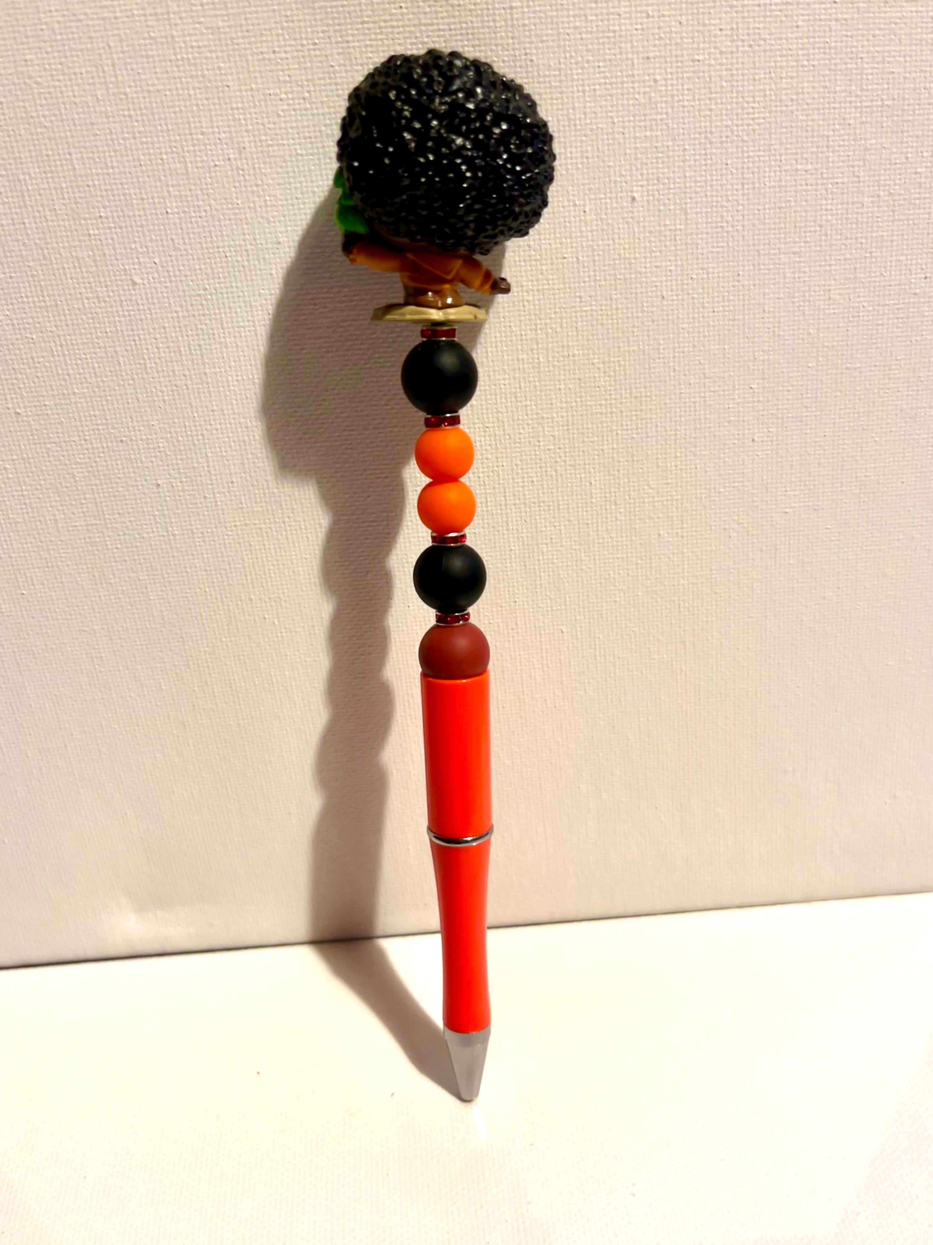 Cute “Encanto” Antonio Madrigal w/Signature Parrot Bead Character Pen