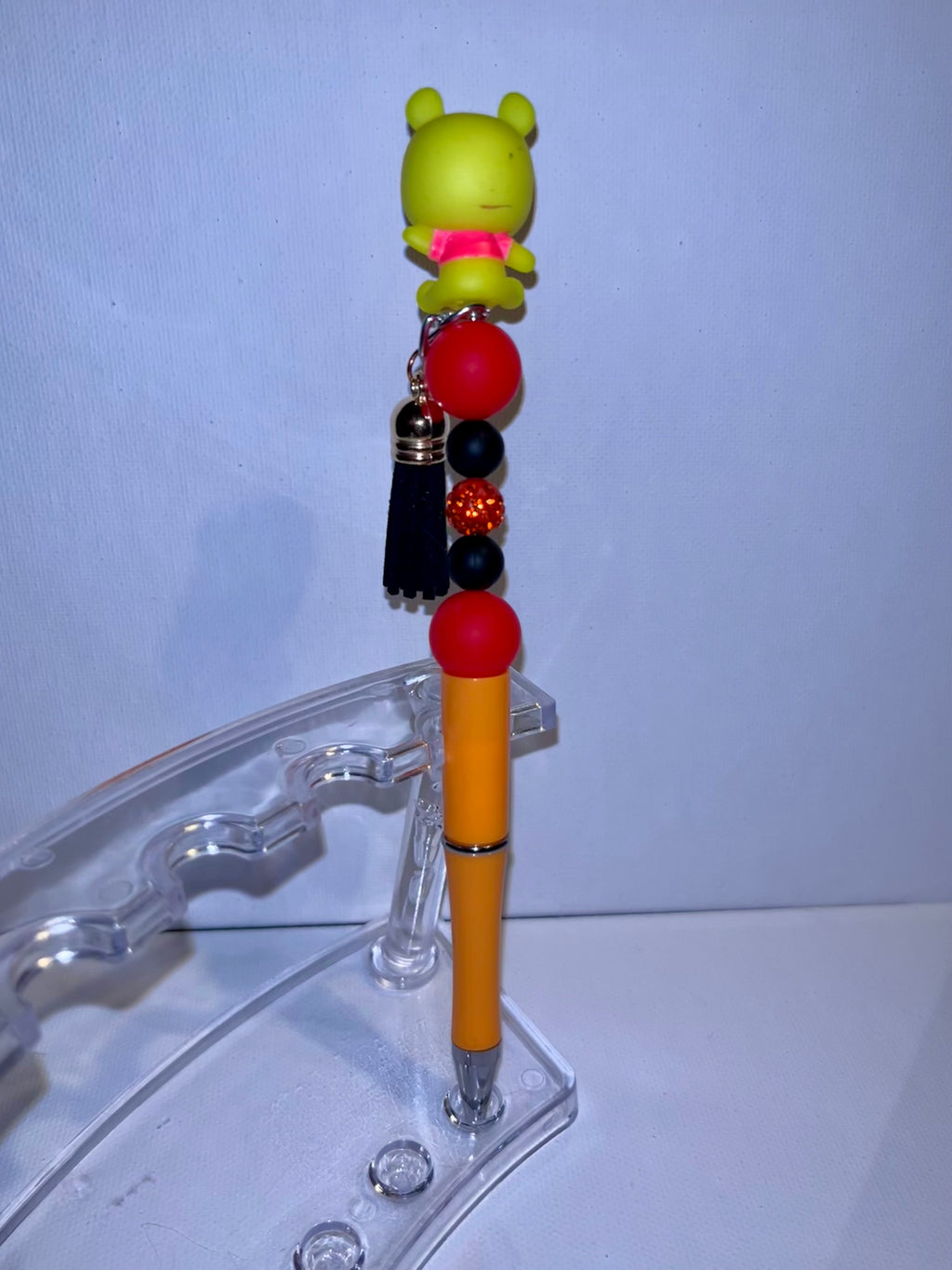 Winnie the Pooh Character Beaded Ballpoint Pen