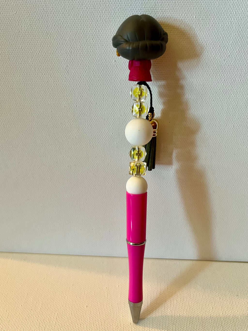 “Encanto” Alma Madrigal Character Beaded Ballpoint Pen