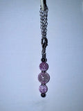 Purple Galaxy Bead Pendant Cup Charm