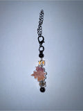Autumn Leaf Orange Pendant Cup Charm